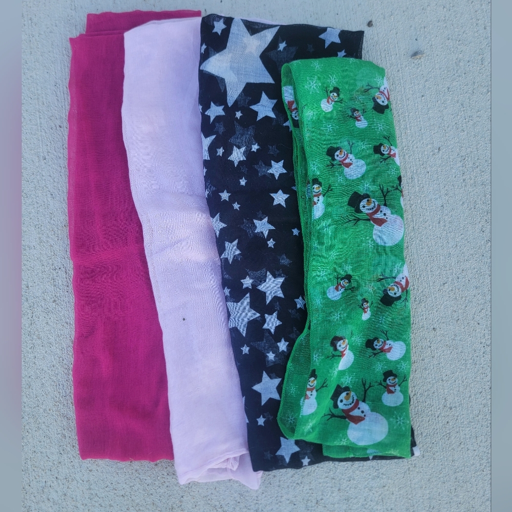 4pc infinity scarfs
